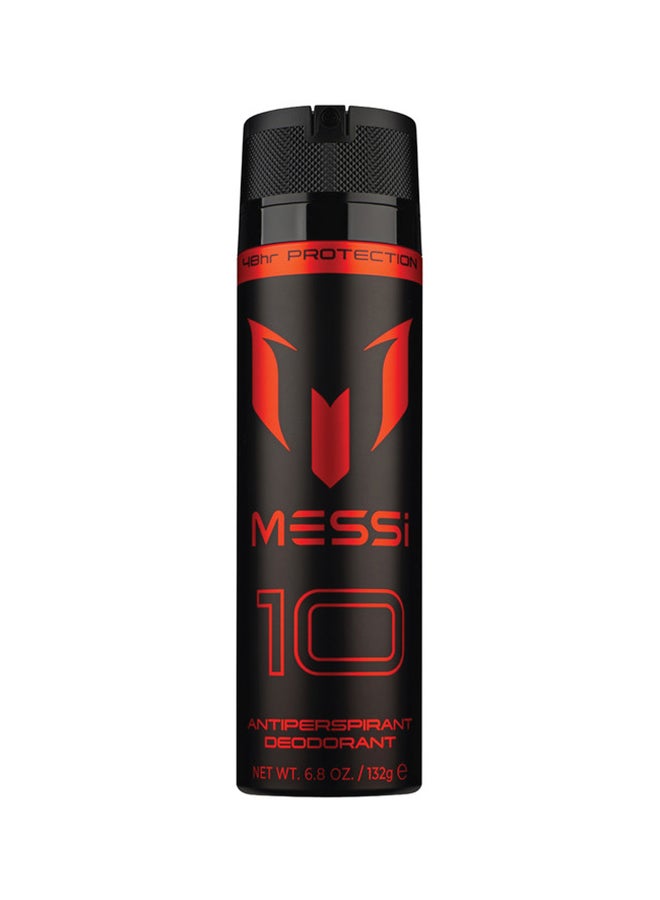 MESSI 10 - Body Spray 200Ml - Red - Image 1